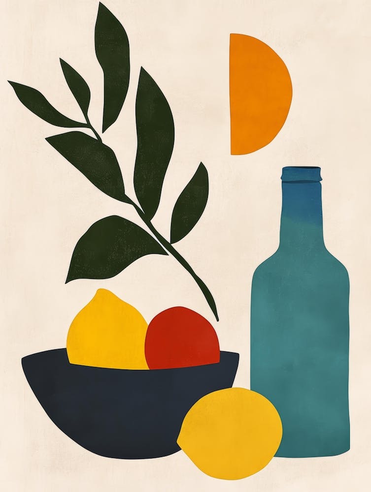 Lemons In A Bowl