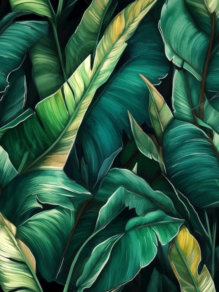 Tropical Leaves Wallpaper