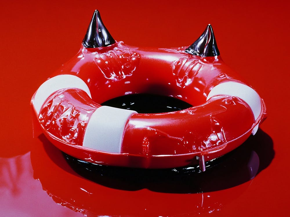 Life Ring With Spikes