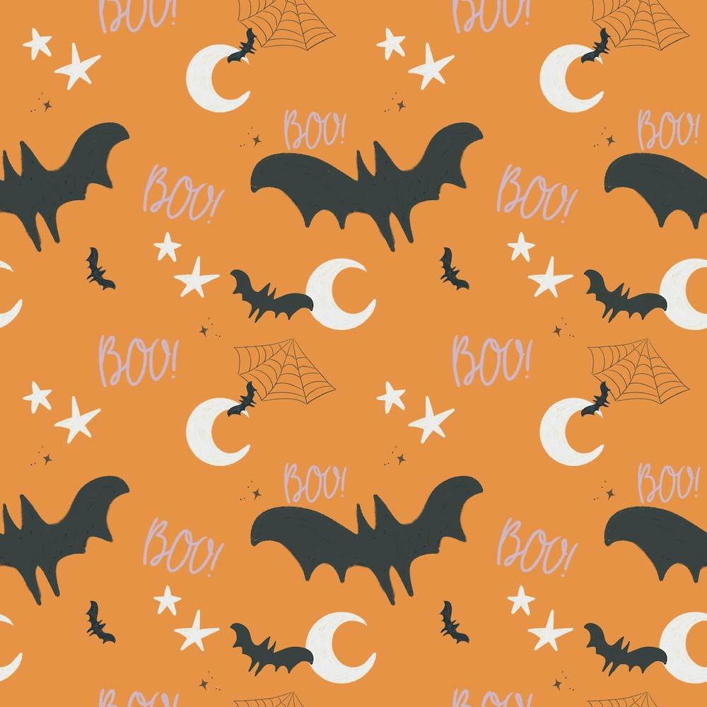 Halloween Bats CreamSicle