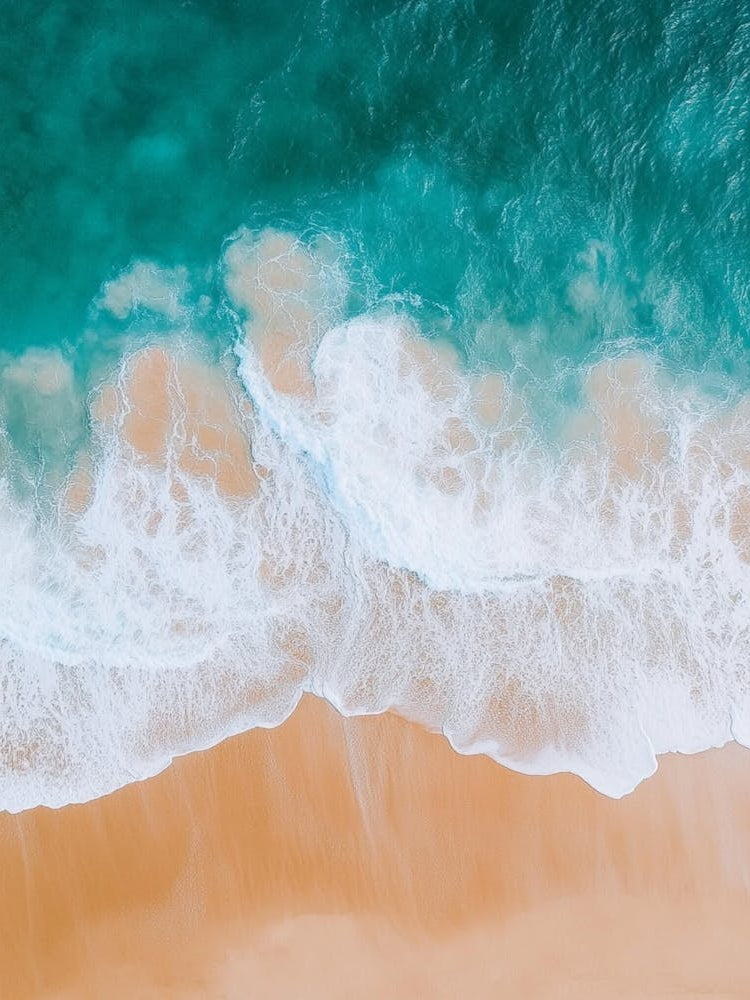 Aerial View Of A Beach 87