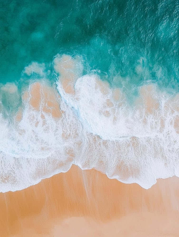 Aerial View Of A Beach 87