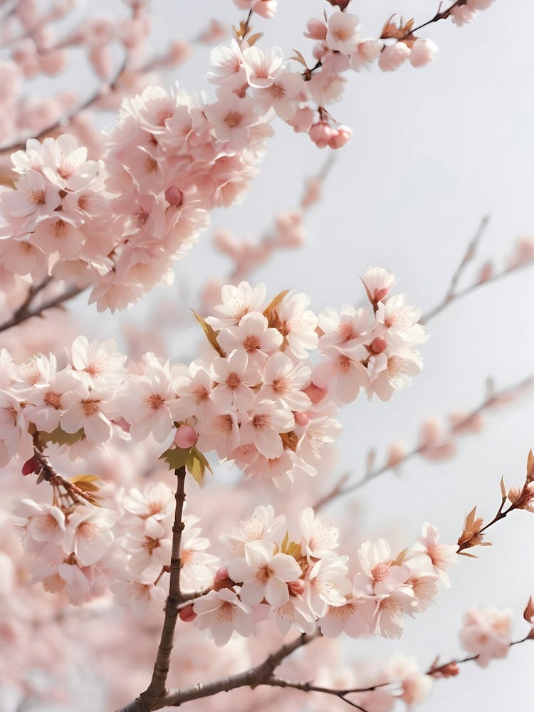Pink Aesthetic Cherry Blossom Photography