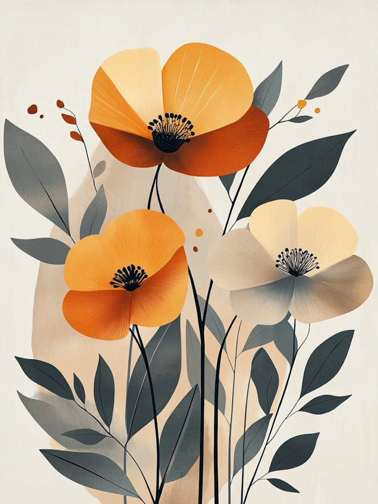 Poppies Canvas Print 12