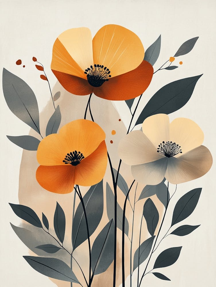 Poppies Canvas Print 12