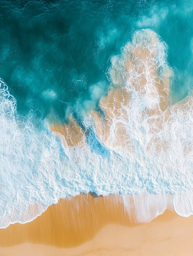 Aerial View Of A Beach 47