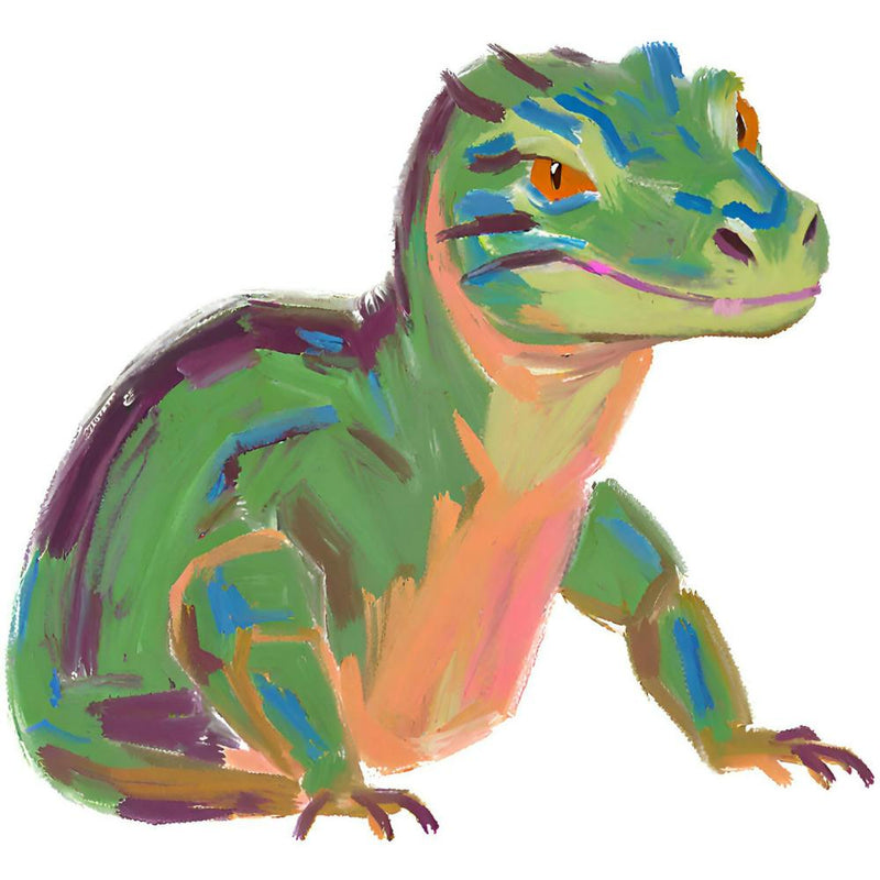 Komodo Dragon Lizard 08