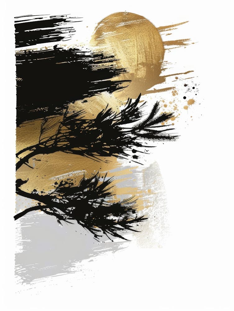 Asian Brushstrokes 1