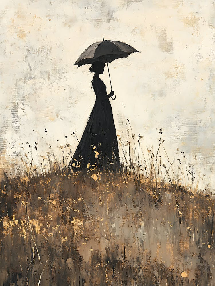 Stunning Girl with an Umbrella 2