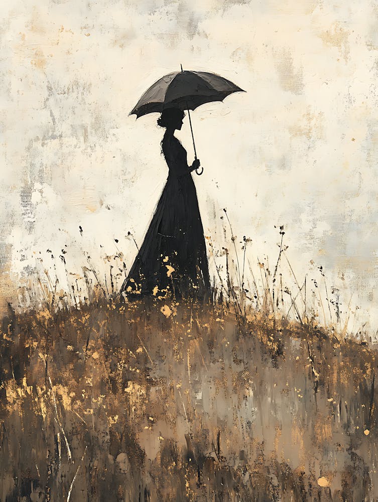 Stunning Girl with an Umbrella 2