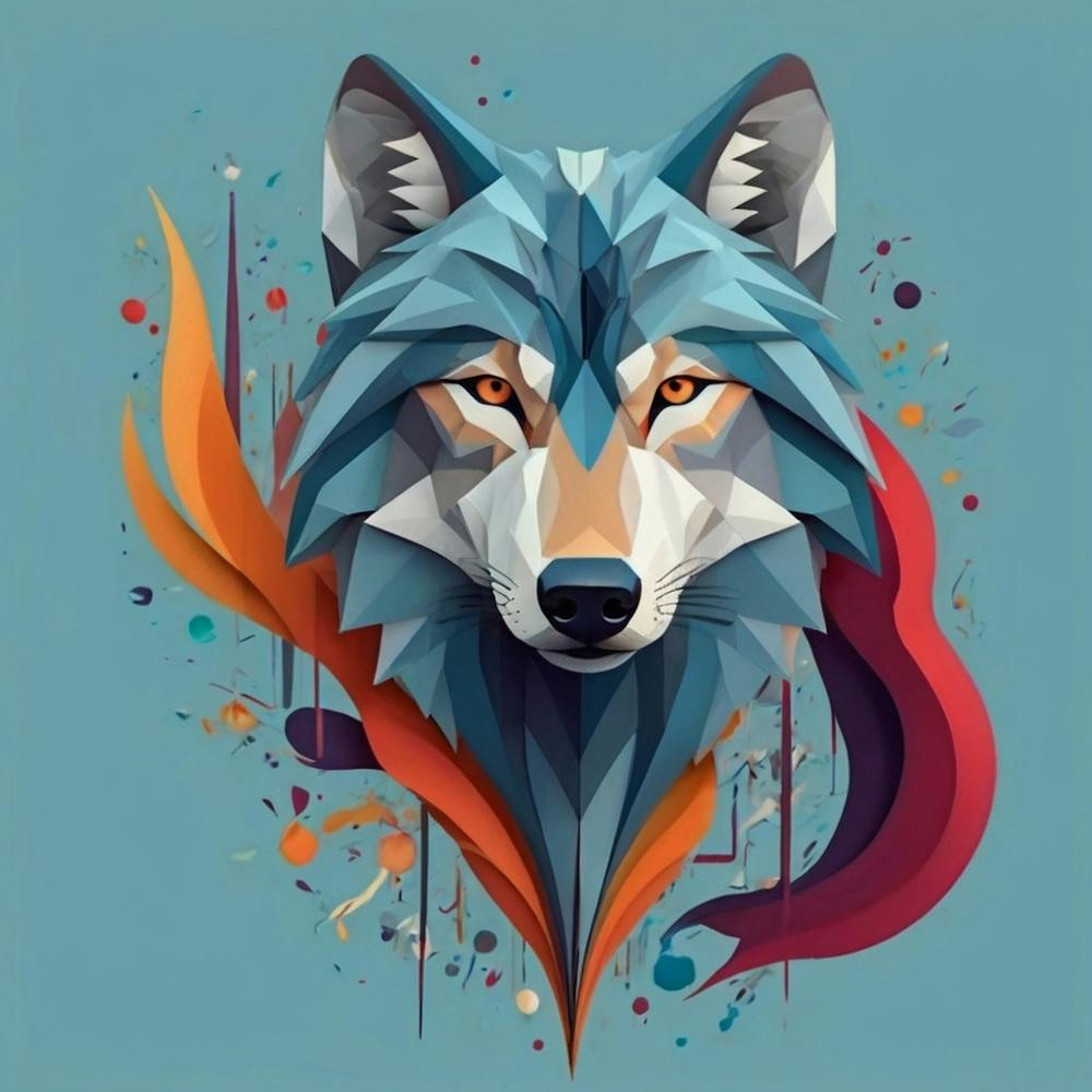 Abstract Wolf