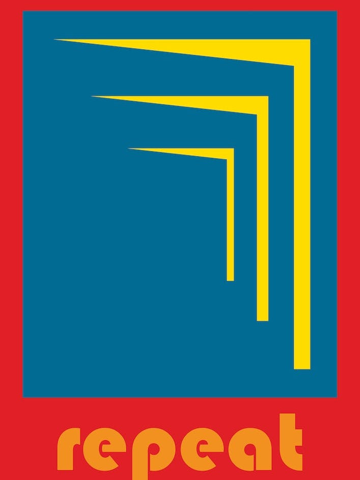 Repeat Bauhaus Colours Motivational