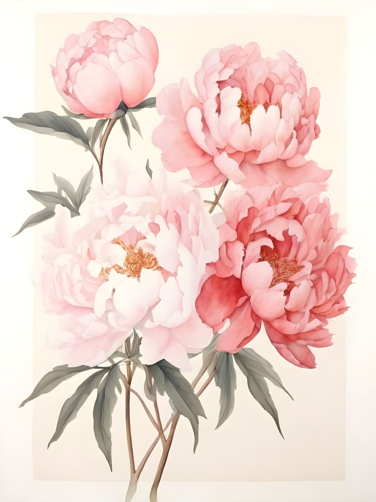 Pink Peonies 5