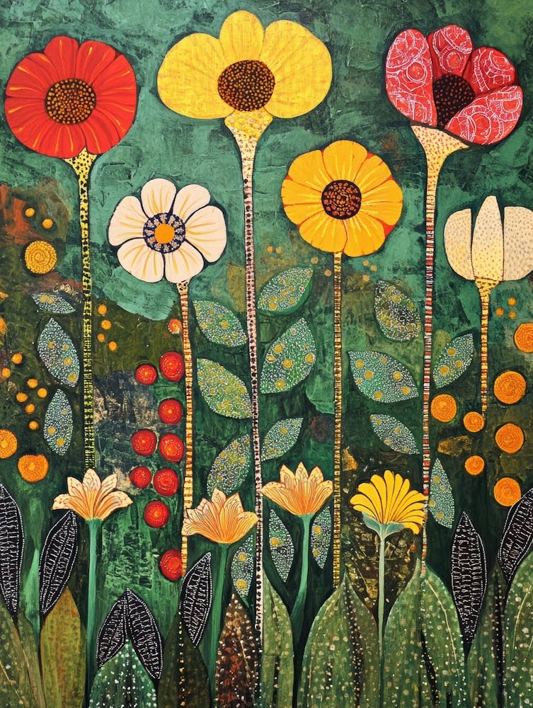 Fleurs Dans Le Jardin 32