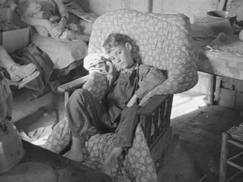 Untitled Photo, Possibly Related To One Of John Scott S Children Recovering From A Severe Attack Of Pneumonia, Ringgold