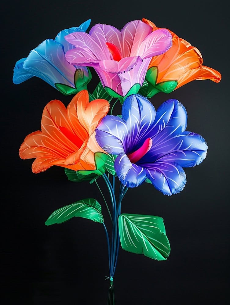 Bright Inflatable Flowers Petunia 2
