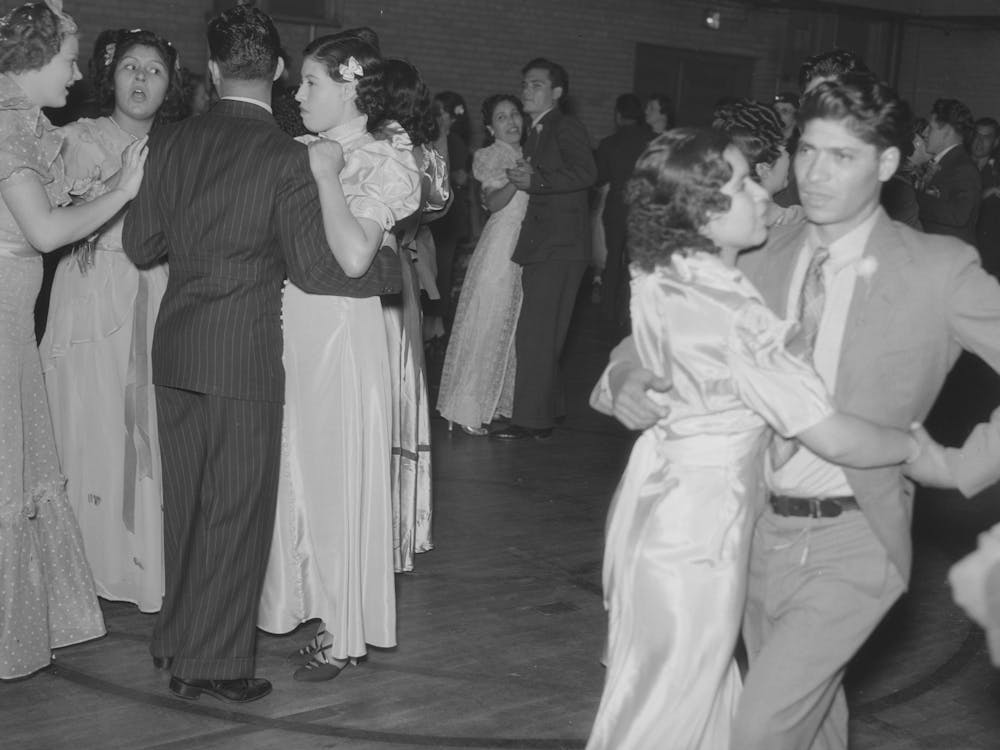 Dance At The Mexican Independence Day Celebration, The Younger Mexicans Are Thoroughly Americanized And Have