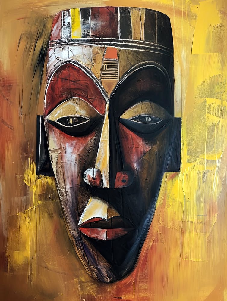 African Tribe Mask 1