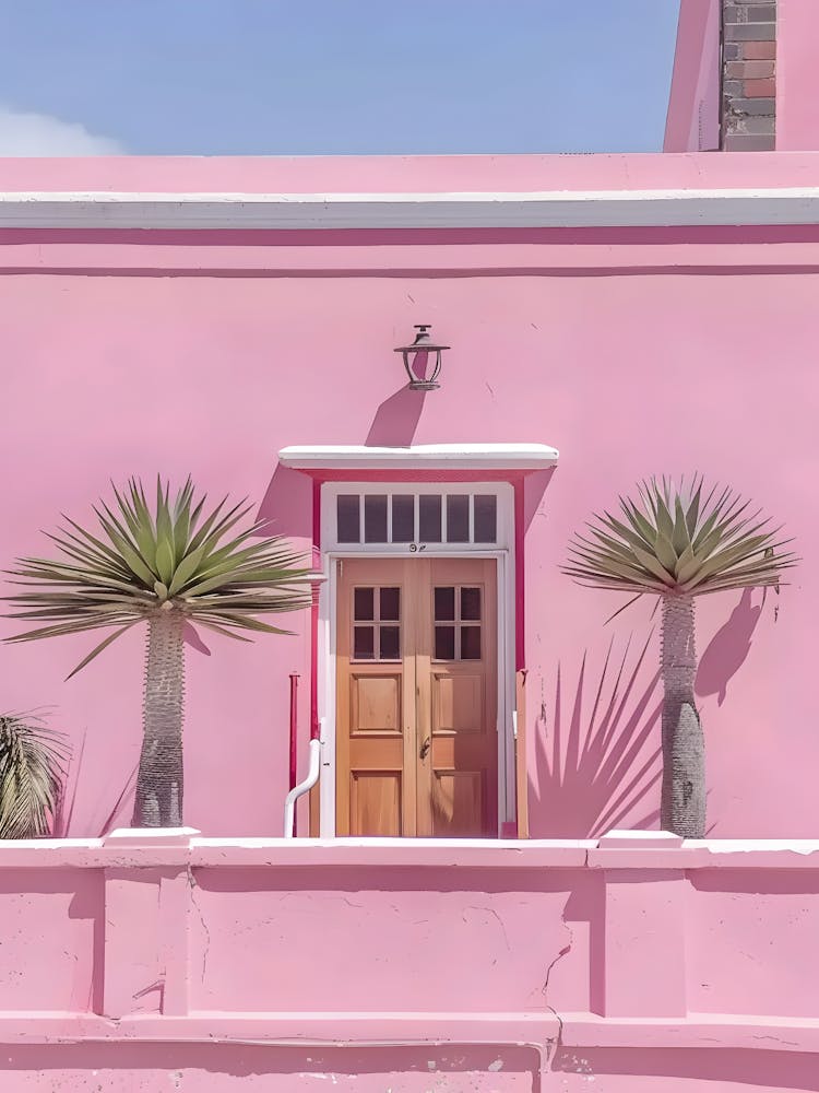 Pink House In Cape Town