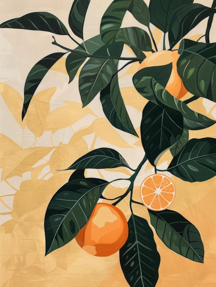 Oranges On A Tree 6