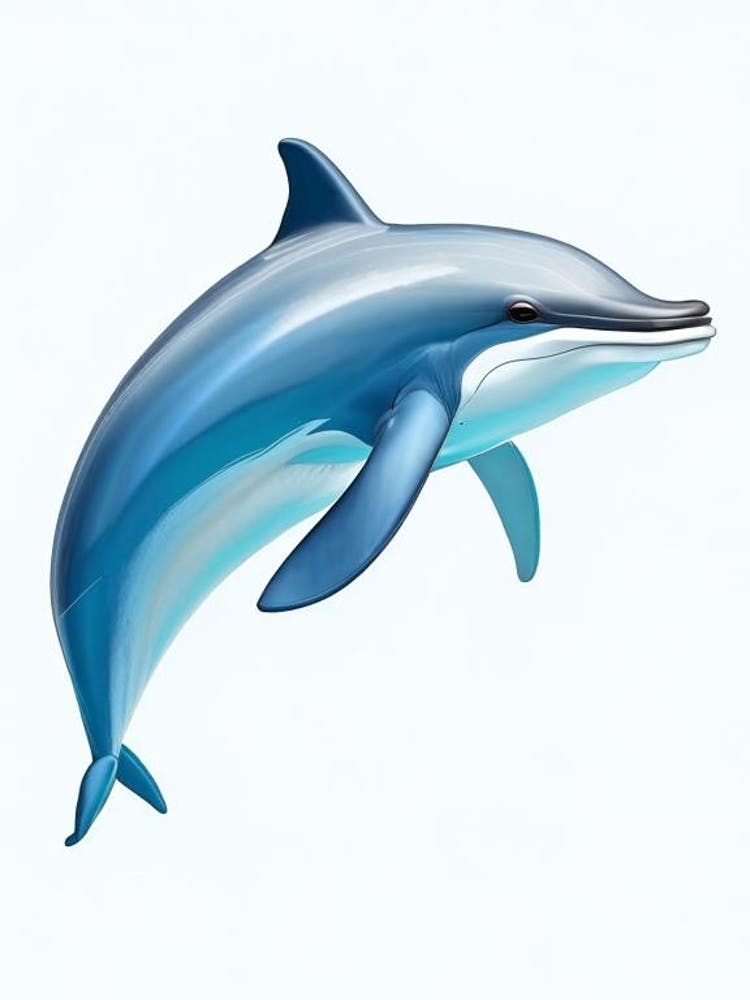 Common Dolphin Digital Illustration