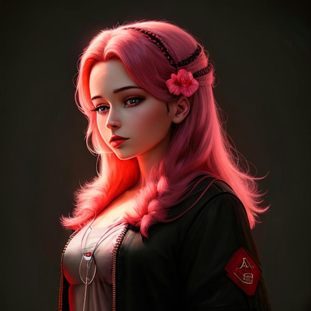 Pink Haired Girl