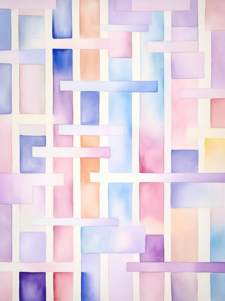 Abstract Watercolor Painting 23