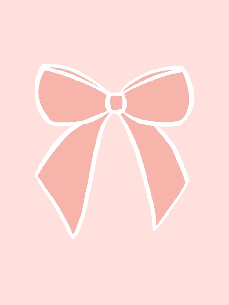Peach Bow