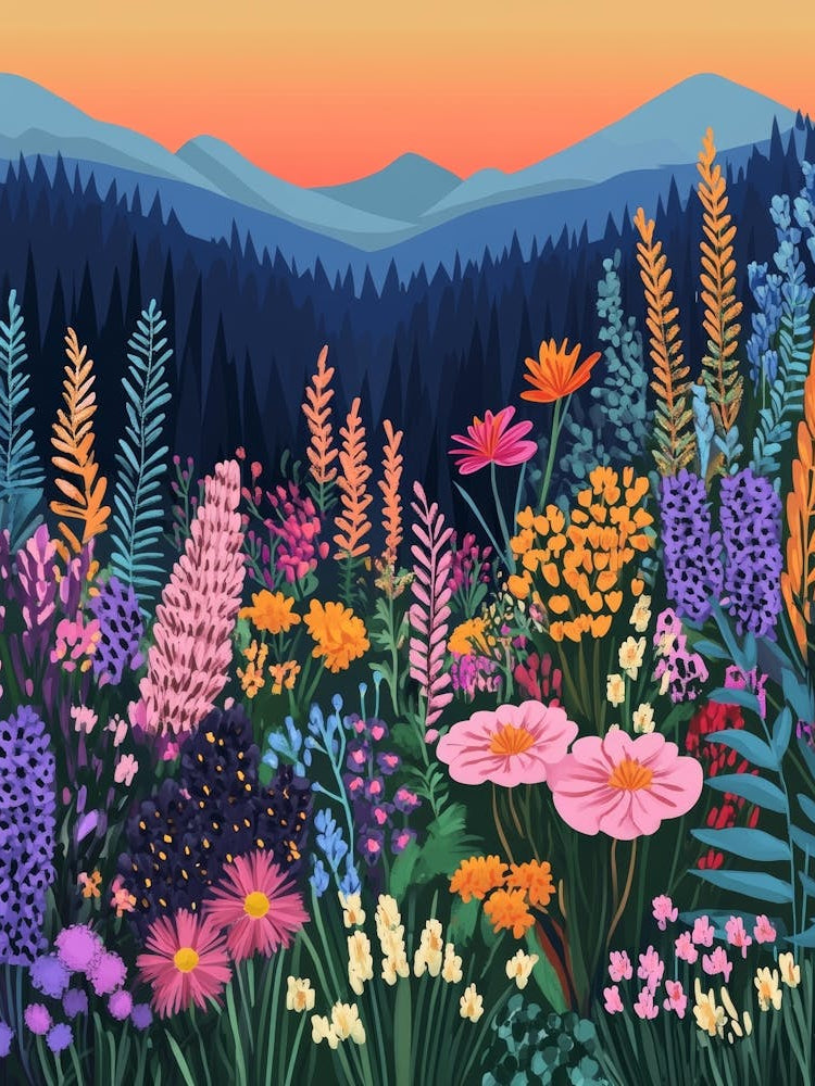 Wildflowers In The Mountains 10