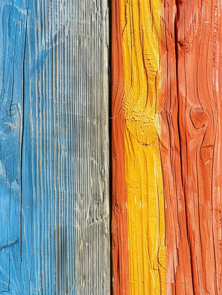 Painted Wood