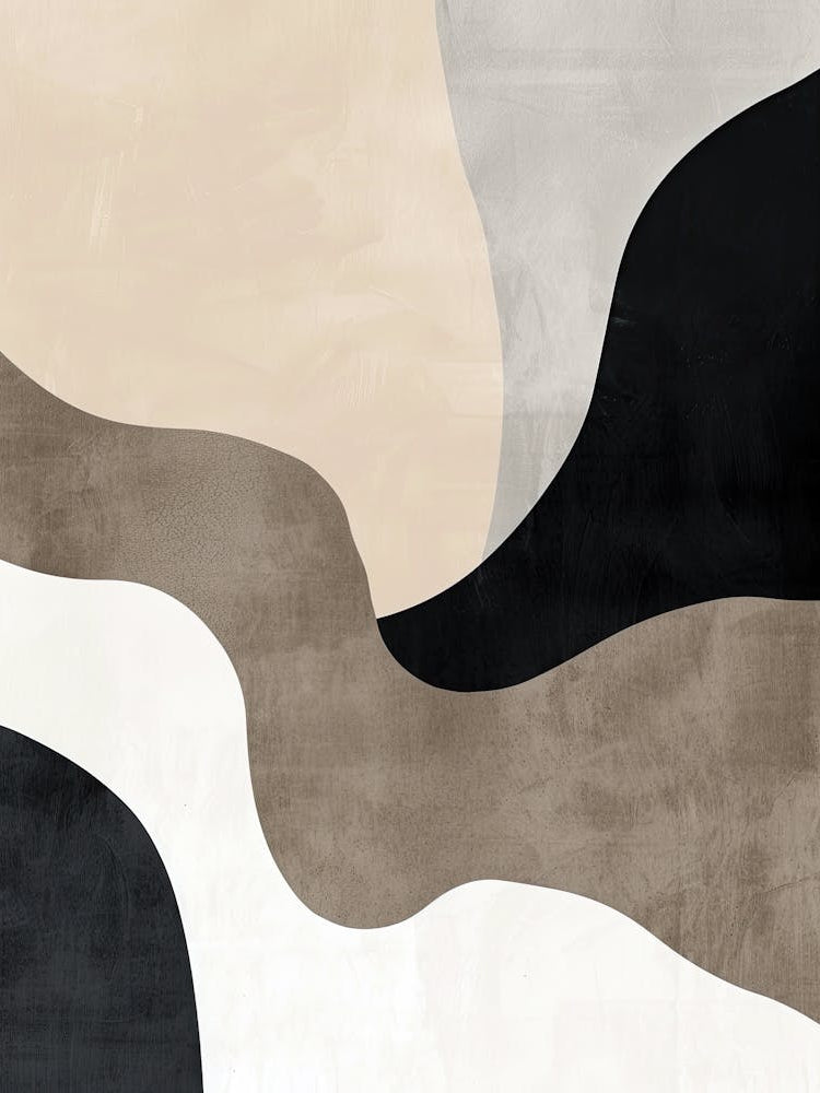 Waves Of Serenity Minimalist Style