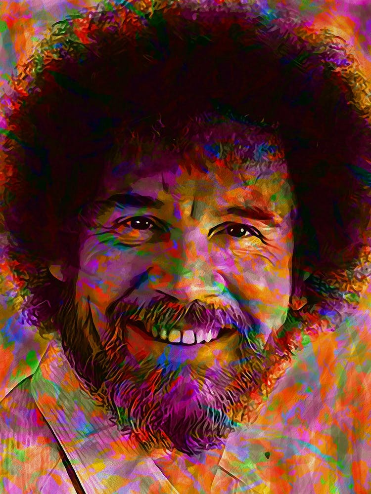 Bob Ross Colorful