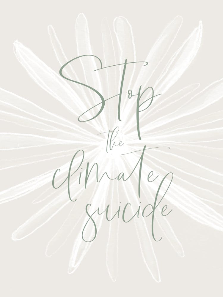 Stop The Climate Suicide
