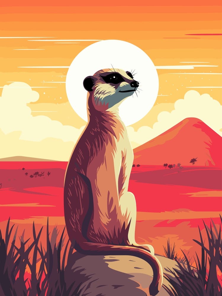 Meerkat in Savana 3
