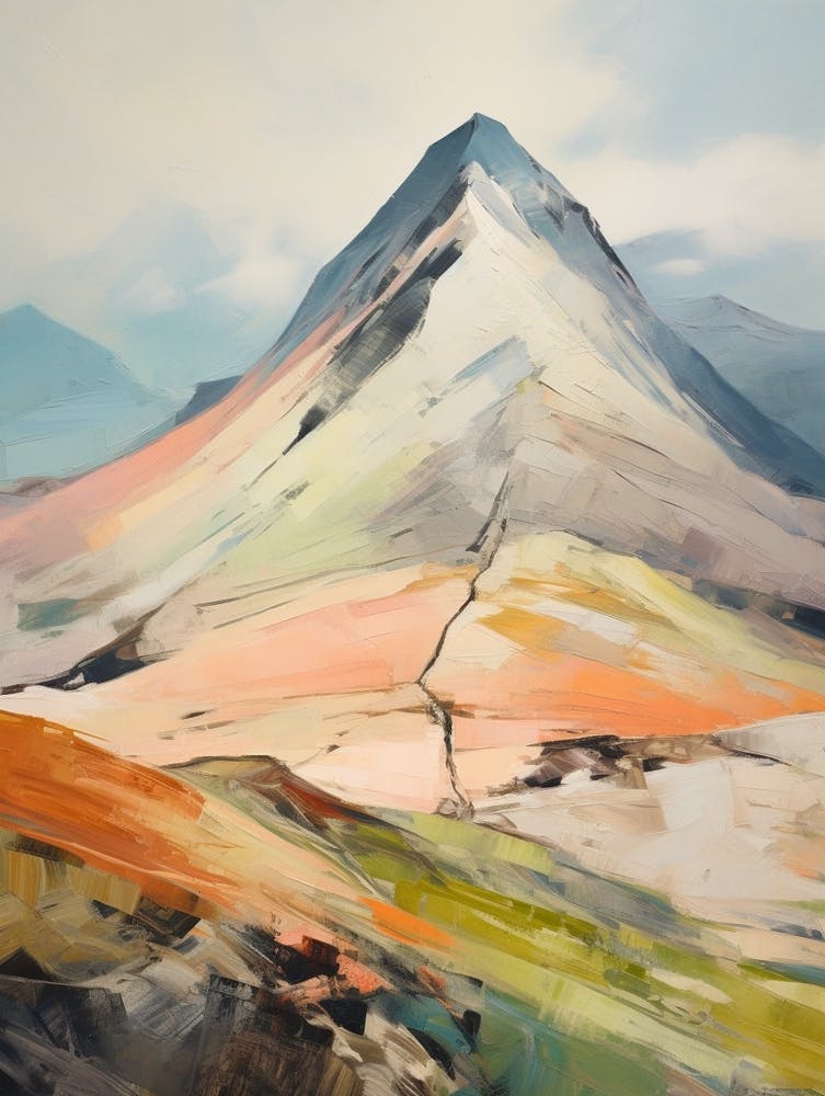 Beinn An Dothaidh Scotland 2 Mountain Painting
