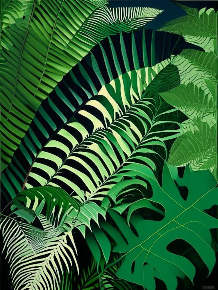 Australian Tree 1 Fern Vibrant