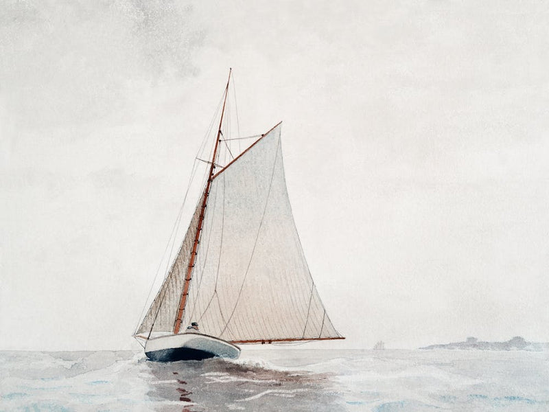 Sailing Off Gloucester, Winslow Homer