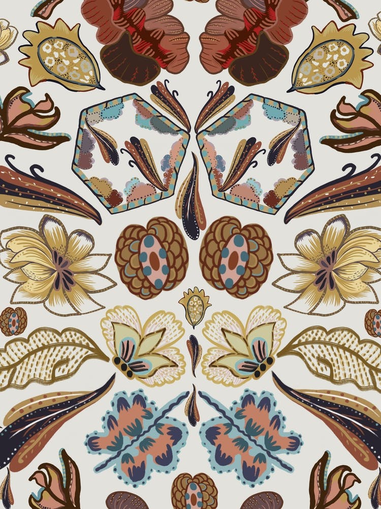 Hippy Folk Pattern