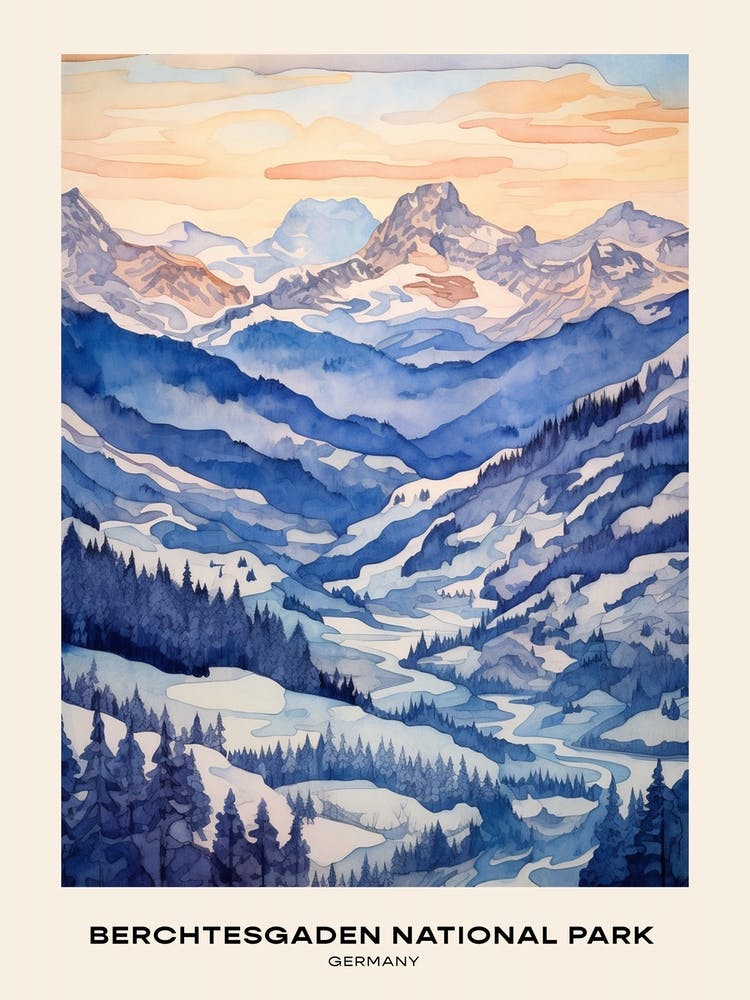 Berchtesgaden National Park Germany 1 Poster