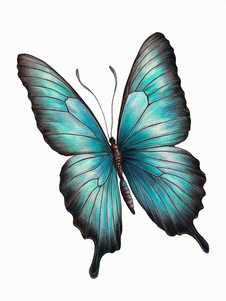 Blue Butterfly 1