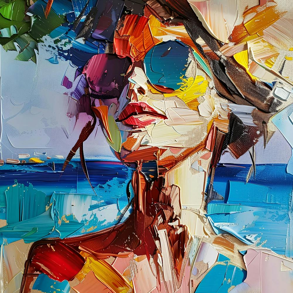 Frau mit Sonnenbrille