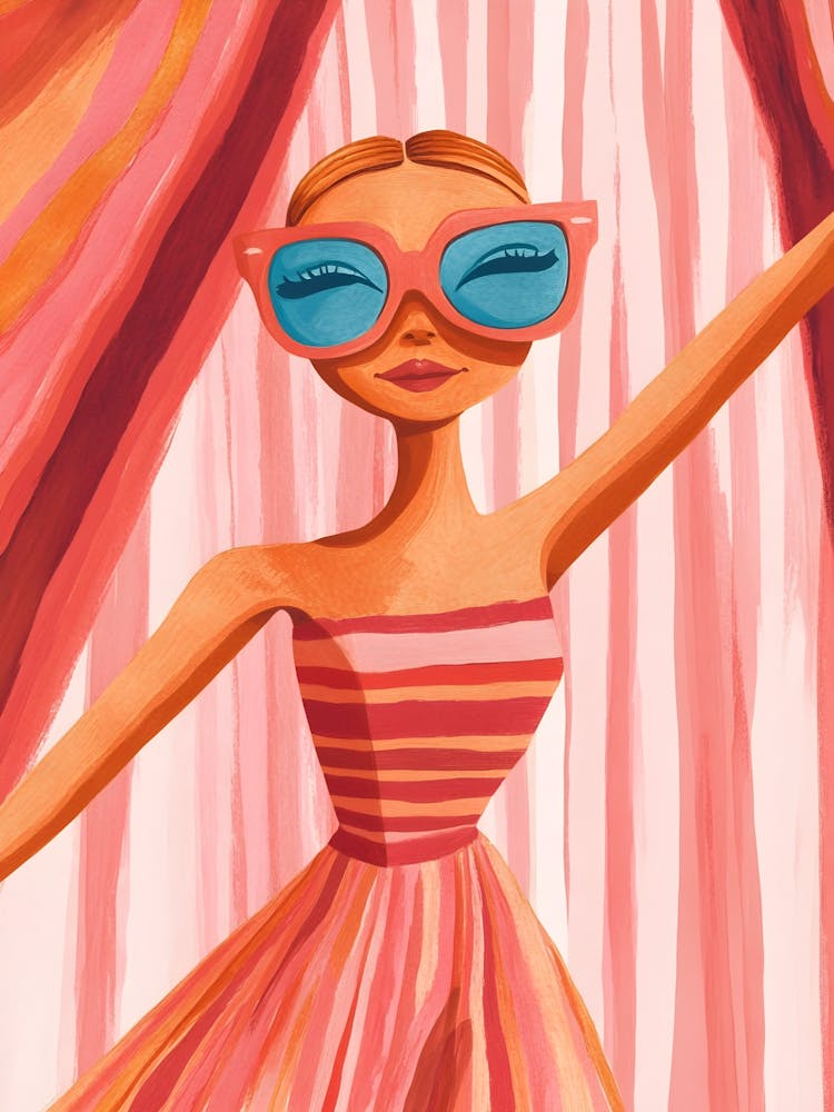 Girl In A Dress 1