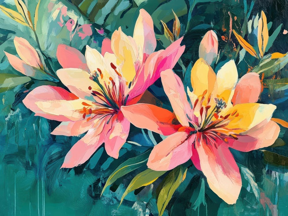 Pink Lilies 5