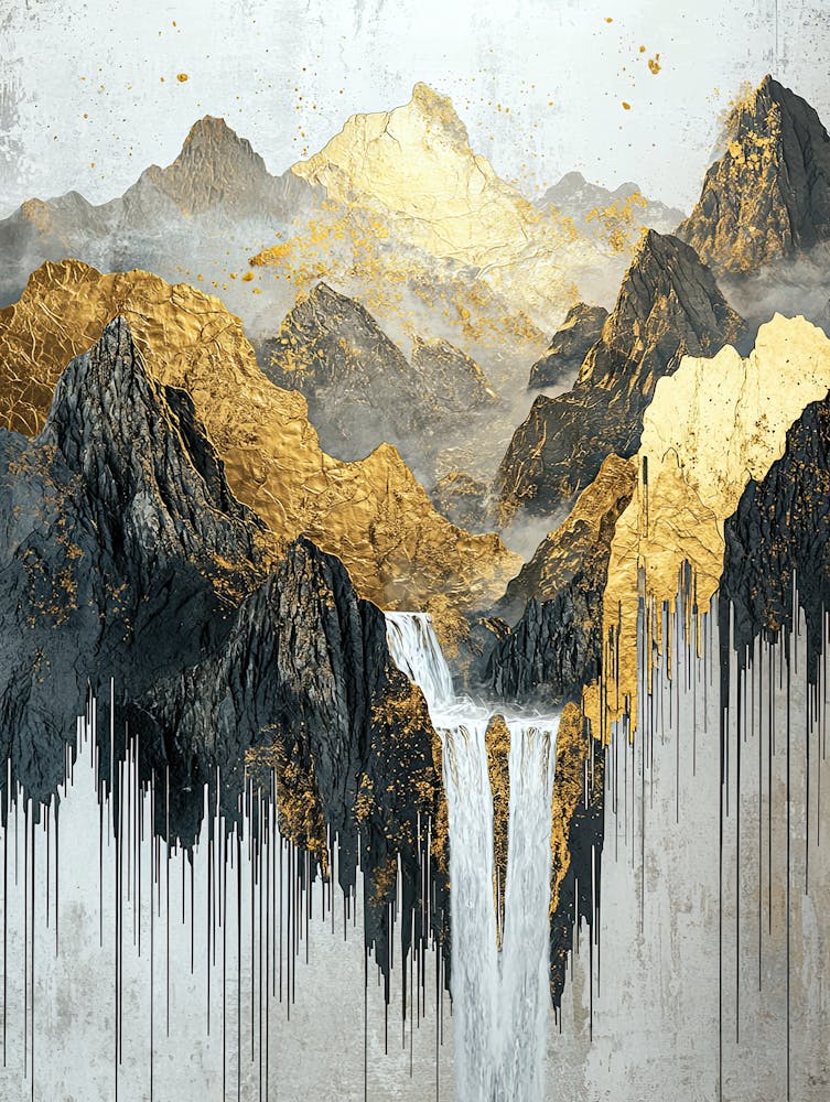 Mont Blanc Flow Fluid Abstraction