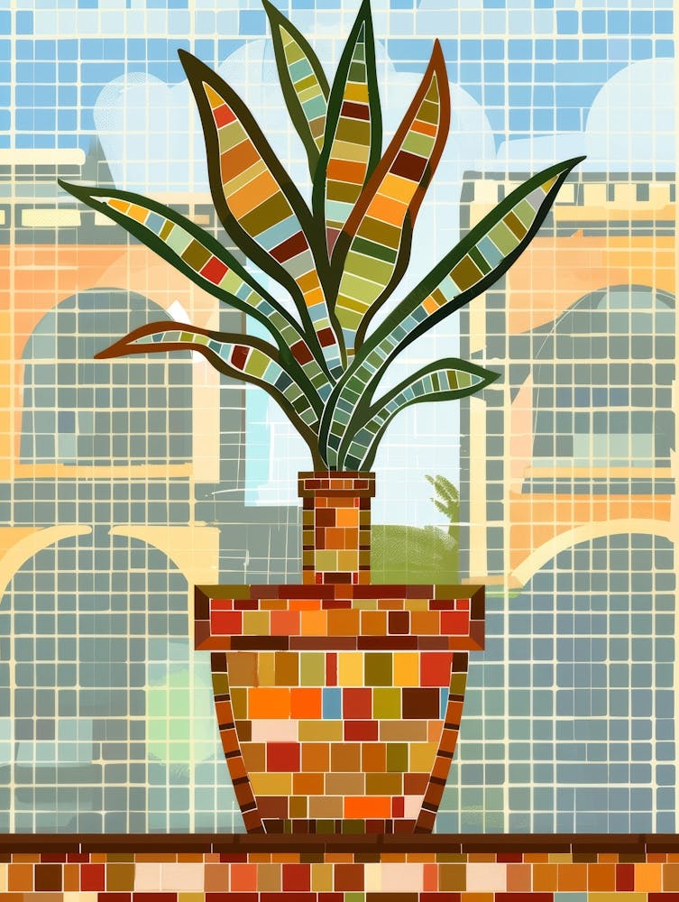 Potted Plant In A Pot