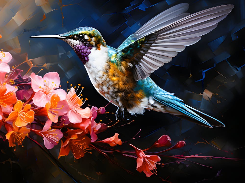 Twilight Wings Bird At Dusk