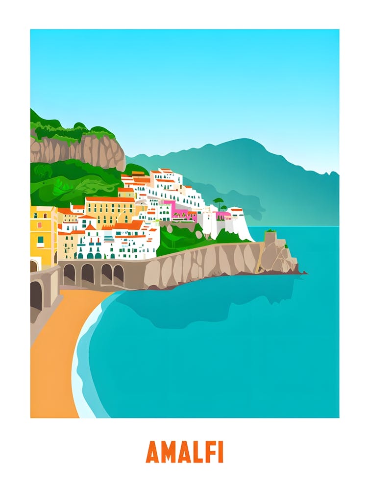 Amalfi Coast Italy - Iconic Coastal Village