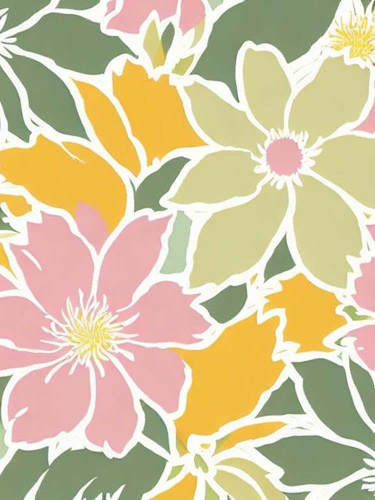 Proteas Pastel Floral 1 Flower