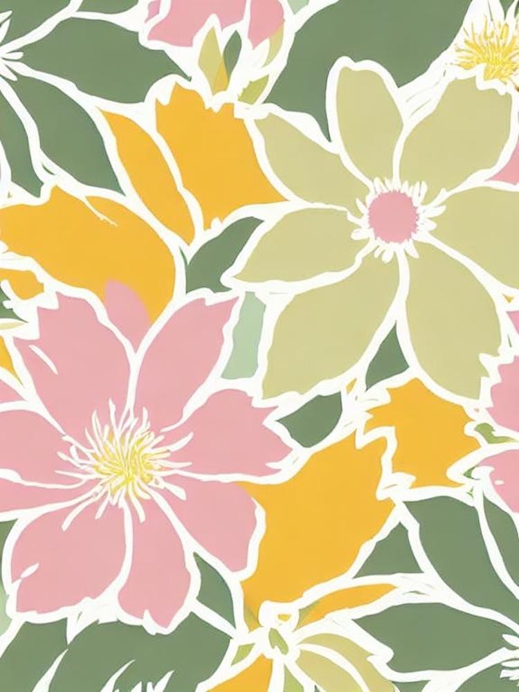 Proteas Pastel Floral 1 Flower