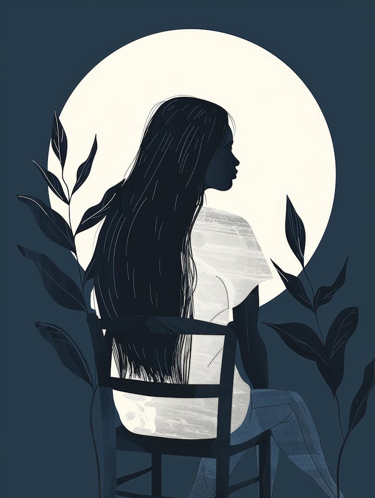 Girl In The Chair